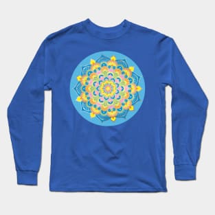 Spring Garden Mandala Long Sleeve T-Shirt